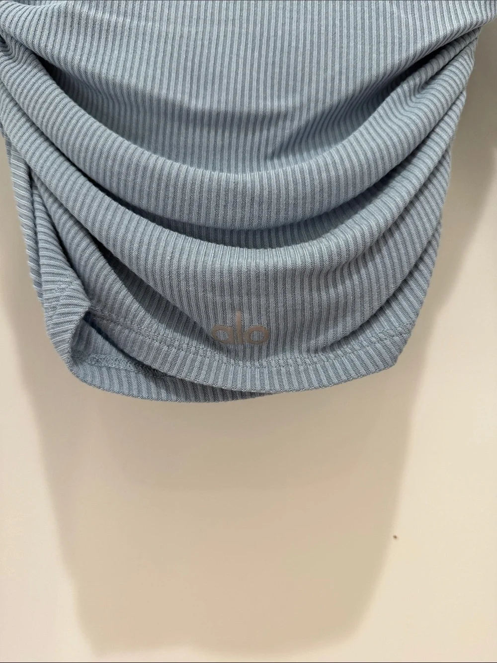 ALO Yoga gathered long sleeve top